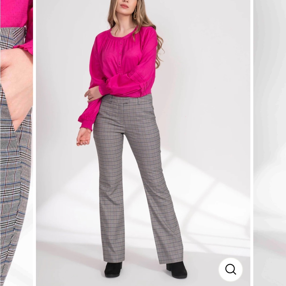 B.Copenhagen Checkered Suit Trousers, NWT Size 8
